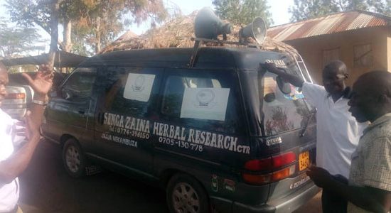 Isingiro district at Endiize Town council, one Edirisa Katende was apprehended hawking and illegal advertising of herbal concoctions. He appeared at the Magistrate Court of Isingiro and was convicted on his own plea of guilty to a caution.