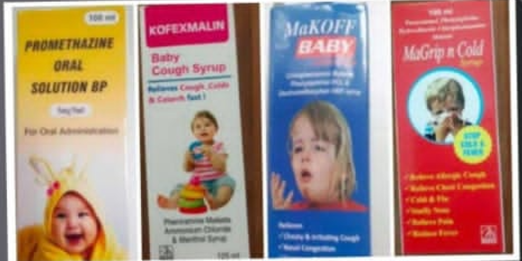 WHO Global alert on substandard (contaminated) pediatric cough syrups